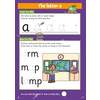 Children trace the letter a, write it in words, match words to pictures and draw a smiley face