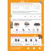 Children use number lines to solve addition and subtraction problems, match villages to items, and decode rune symbols