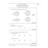 Three questions on perimeters, percentages and vectors, requiring circle selections and written calculations