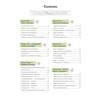 A table of contents listing six sections of the Business Studies revision book, with page numbers for each topic