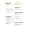 A contents page listing sections on business strategy, analysis and management with page numbers