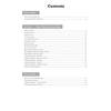 A contents page listing exam skills and health topics with page numbers for the workbook