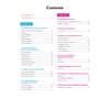 A table of contents listing chapters on human growth, healthcare services and care skills with page numbers