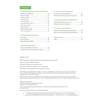 A contents page listing topics on health, wellbeing and physiological indicators with page numbers