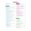 A contents page listing the chapters and page numbers for the three components of the BTEC Sport revision guide