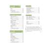 A contents page listing chemistry topics and practice papers with page numbers