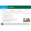 Solutions to five questions on square and cube roots, including a worked example comparing cube sizes