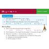 Students rearrange equations into y = mx + c form, find gradients, and calculate equations of lines