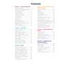A contents page listing six sections of physics topics with their starting page numbers
