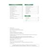 A contents page listing sections on biological resources, experiments and practice exams with page numbers