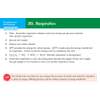 Full answers to six questions on respiration, including a chemical equation and a tip on comparing aerobic and anaerobic
