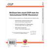 The back cover describes the book's features, including quick-fire tests and answers, with a barcode and price