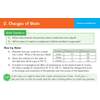 Five questions on melting, boiling and particle movement, with a data table to interpret