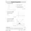 Three questions on plotting and shading linear inequalities on grids, with a tip on drawing dashed versus solid lines