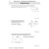 Three trigonometry problems involving rhombuses, kites and mountains, requiring students to calculate angles and areas using