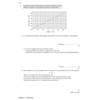 A graph of resistance against length is provided, followed by questions to find the equation of the line, calculate current
