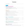 A contents page listing sections on nouns, verbs, adjectives, reading and maths language with page numbers