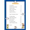 A contents page listing ten reading passages and a puzzle, with page numbers and a 'Answers' section at the end