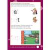 Children trace three CVC words, say the sounds, match them to pictures, and draw a smiley face to finish