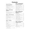 A table of contents listing six biology topics with sub-sections and page numbers for a GCSE revision guide