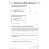 A page on market research with multiple-choice questions and a short reading passage to answer three short questions