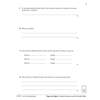 Four short questions on atomic structure and the periodic table, requiring written answers to test knowledge