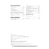 A contents page listing chemistry topics with page numbers and tick boxes to track progress
