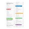 A contents page listing Chemistry topics from atomic structure to energy changes, with page numbers for each section