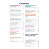 A table of contents listing all the science topics covered in the book, with page numbers for each section