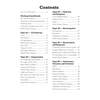A table of contents listing all science topics from cell biology to genetics, with page numbers for each section
