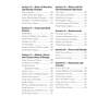 A contents page listing sections on energy, forces, electricity and radioactivity with their page numbers