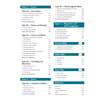 A table of contents listing physics topics from forces to magnetism, with page numbers for each section