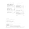 A contents page listing sections on computer systems, networks and issues, with page numbers and an index of answers
