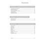 A contents page listing sections on English literature, poetry, and grammar with page numbers
