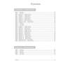 A contents page listing sample and practice exam papers with page numbers for answers and mark schemes