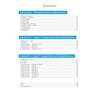 A contents page listing sections on creative writing and sample exam papers with page numbers
