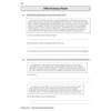 Two reading passages with questions on relationships and viewpoints, requiring short written answers