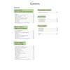 A table of contents listing grammar sections, pronunciation, exam advice and practice papers with page numbers