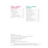 A contents page listing topics on Pythagoras, trigonometry, probability and statistics with page numbers