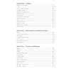 A contents page listing sections on graphs, ratio and geometry with page numbers and tick boxes to track progress