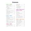 A contents page listing five sections covering Number, Algebra, Graphs, Ratio and Shapes, with page numbers for each topic