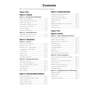 A contents page listing Physics topics like energy, electricity and forces, with page numbers and tick boxes to track