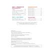 A contents page listing physics topics like magnetism and space physics with page numbers, plus publication details