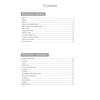 A contents page listing spelling and punctuation topics with their page numbers