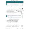 Twelve spelling questions on plural nouns, with fill-in-the-blanks and underlining tasks to practise common rules