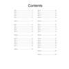 A contents page listing 31 timed maths tests and six puzzle sections with their starting page numbers