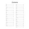 A contents page listing 31 timed tests and 12 puzzle sections with page numbers