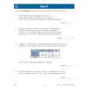 Four timed word problems on sequences, addition, data tables and ratios, with space to write answers