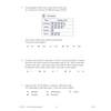 Three multiple-choice questions on data handling and arithmetic, including a pictogram and a travel card calculation