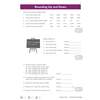 Children circle correct rounded answers, fill in blanks for larger numbers, and solve multiple-choice questions on rounding